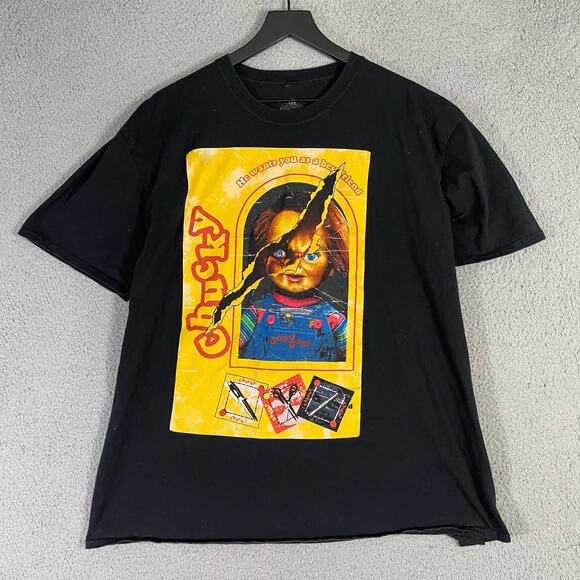 Universal Studios Halloween Horror Nights Chucky T-Shirt 2XL HHN - Picture 3 of 6
